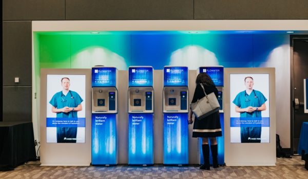 flowater refill stations at kaiser