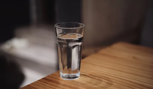 glass of water