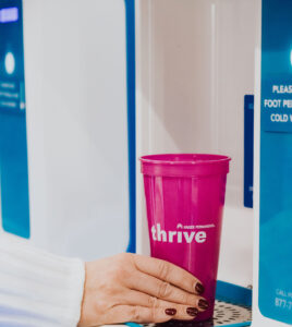 thrive cup refilling