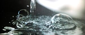 water bubbling