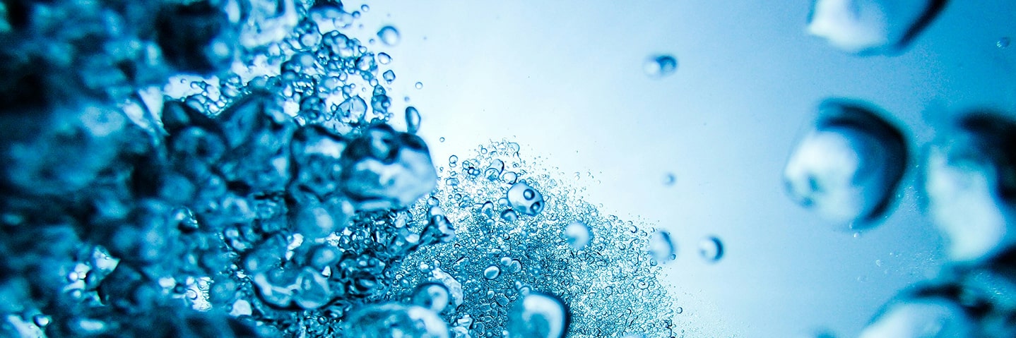 water bubbles background