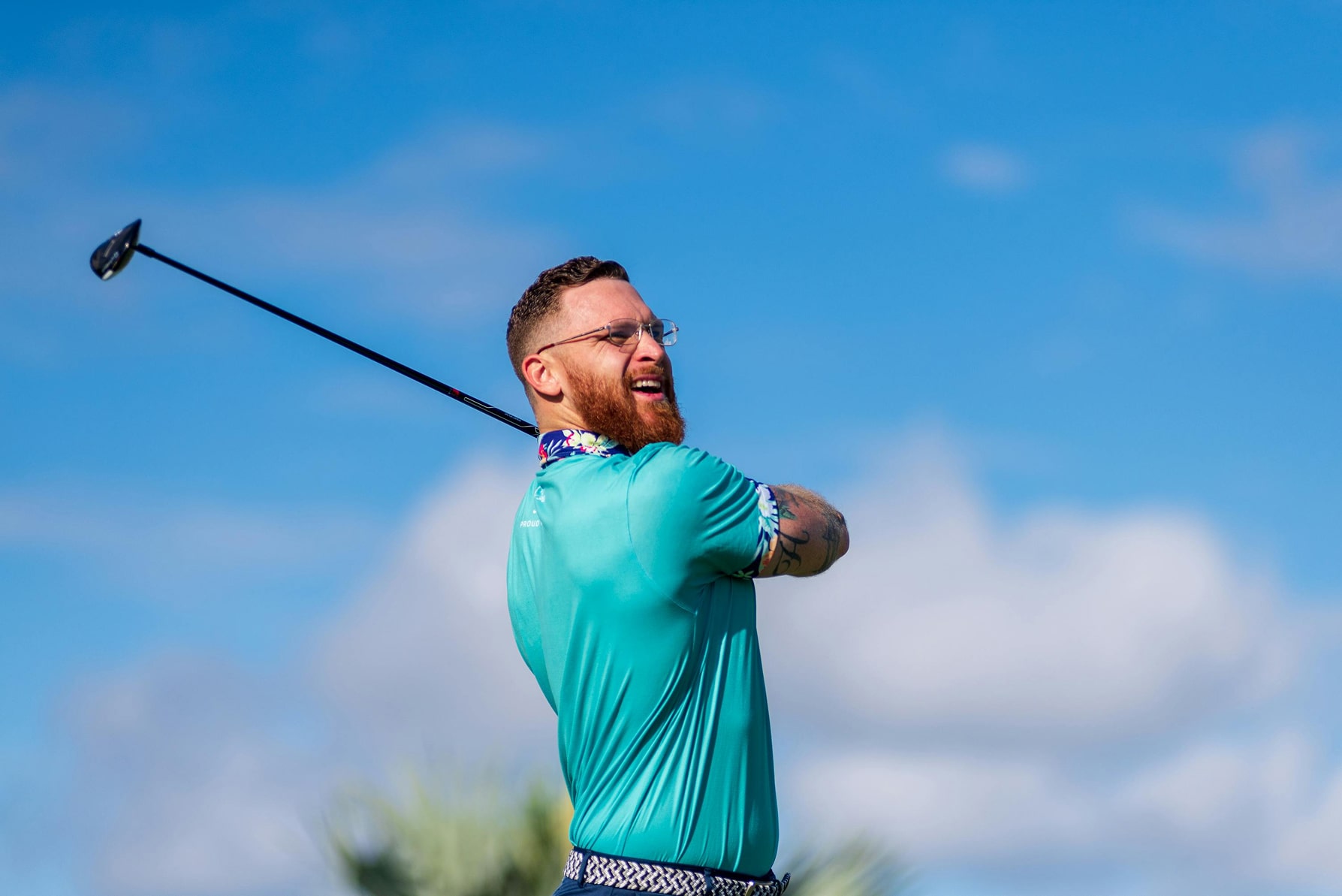male golfer
