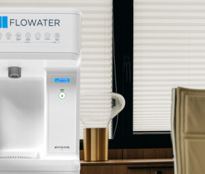 closeup of flowater essential 5x refill station