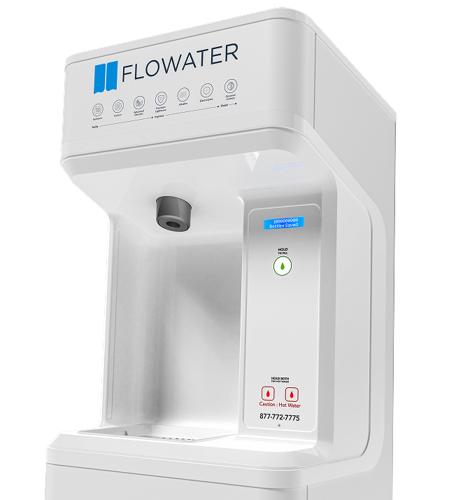 top half of flowater essential refill station