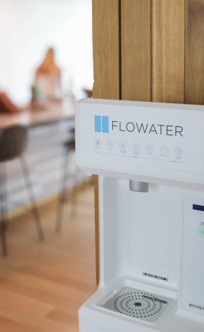 top view of flowater essential